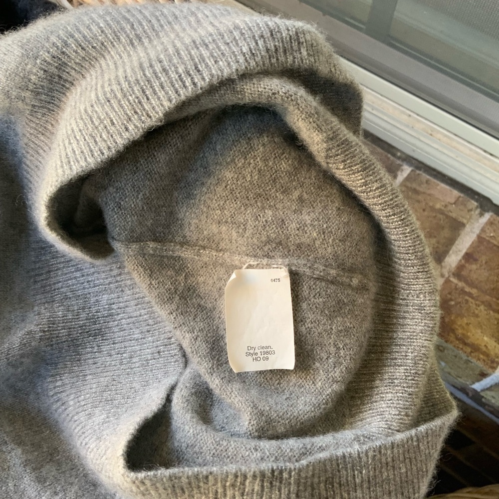 J. Crew Heather Gray Turtleneck Sweater - Picture 7 of 7